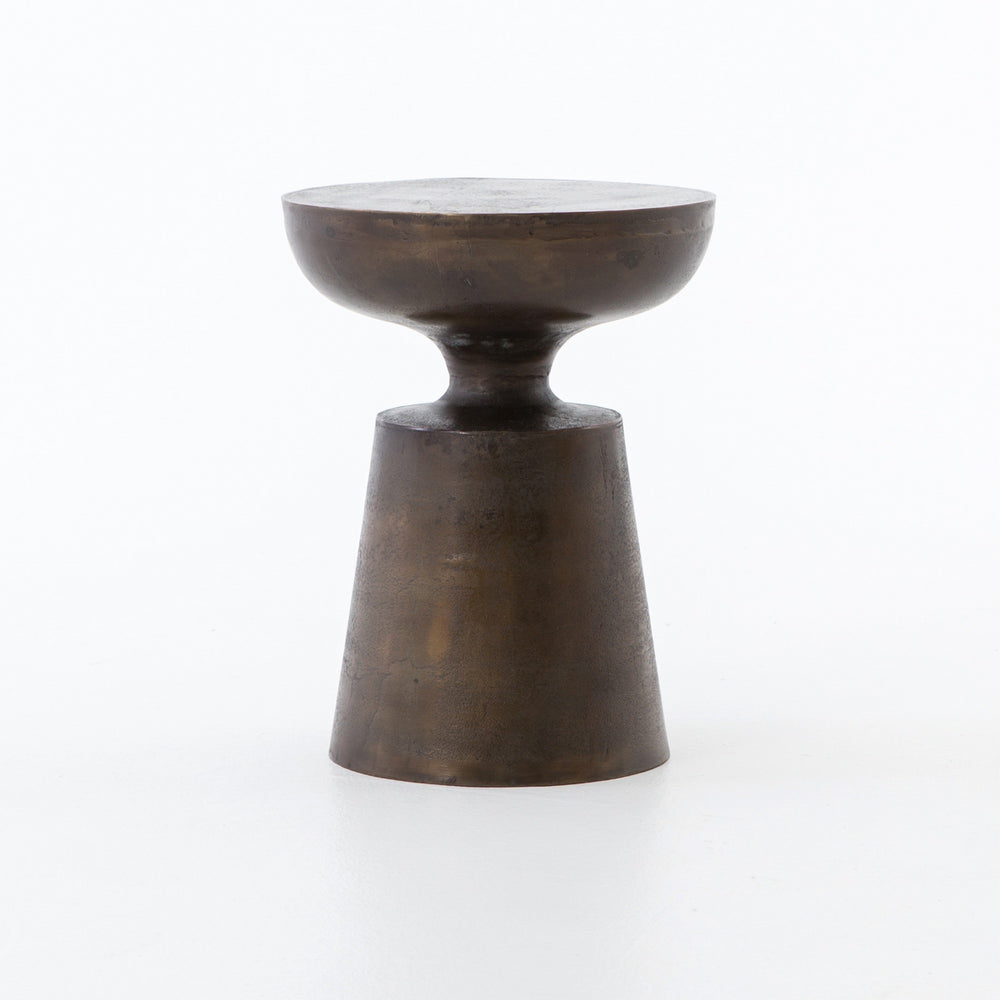 Cruz End Table- Antique Rust