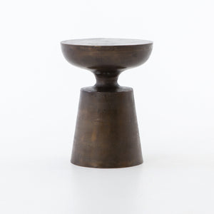Cruz End Table- Antique Rust
