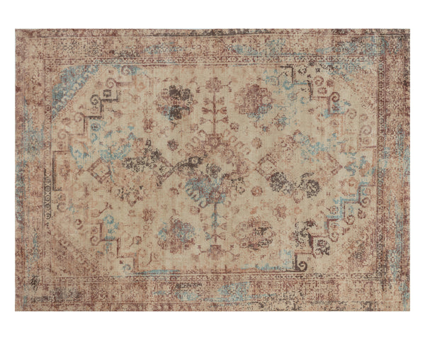ZAGORA LOOM-KNOTTED RUG - RUST - 10' X 14'