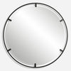 Cashel Round Iron Mirror