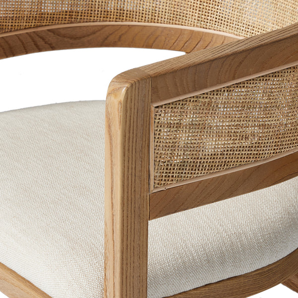 Cordoba Dining Armchair In Bergamo Parchmnt