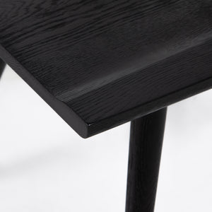 Ripley Dining Chair In Black Oak