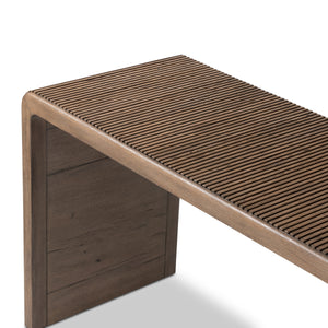 Leo Console Table in Rustic Grey