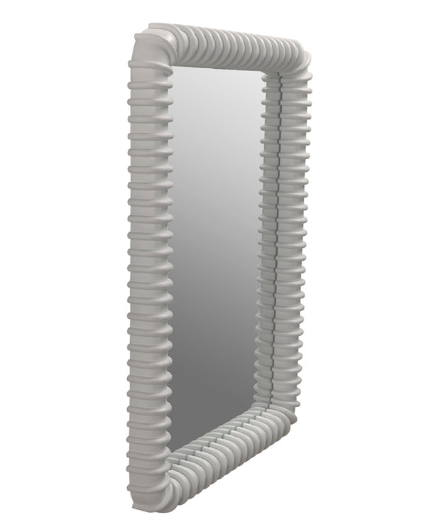 Toshi MIrror, Solid White