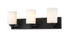 Soledad 3 Light Vanity in Matte Black Finish