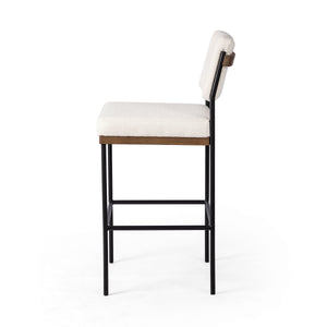 Benton Stool In Fayette Cloud In Bar