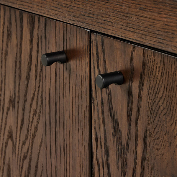 Torrington Media Console In Umber Oak