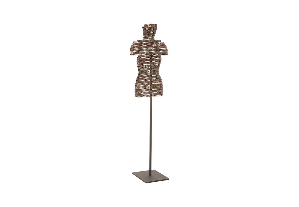Chain Bust, Floor Sculpture