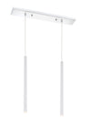 Forest 2 Light Island/Billiard in Chrome Finish
