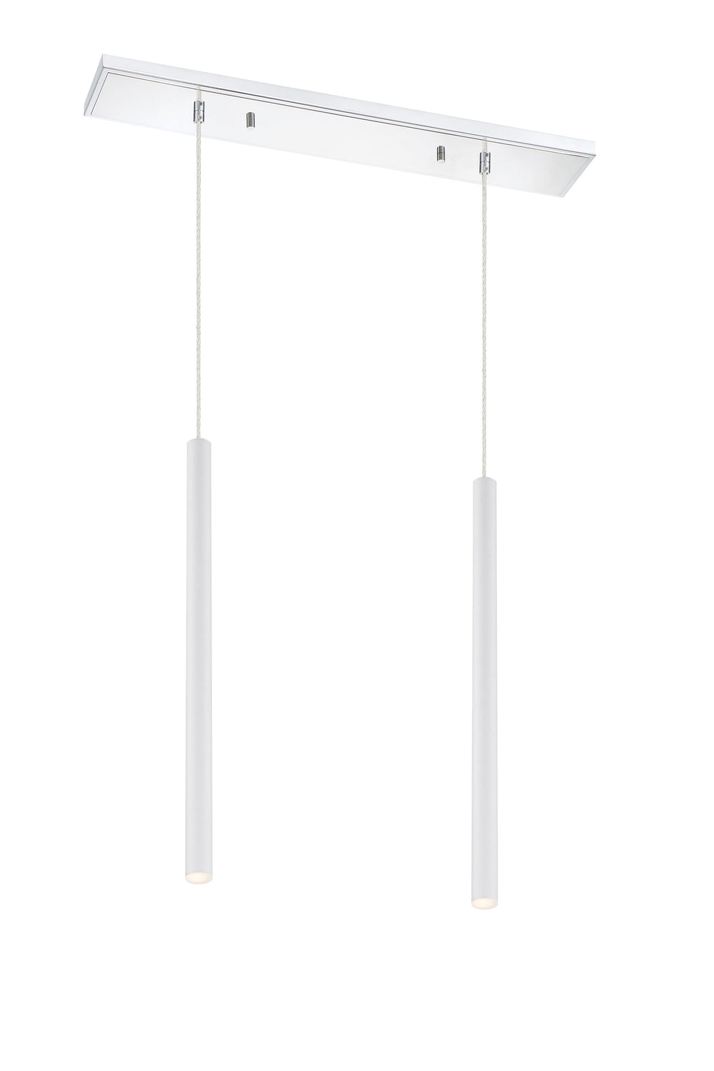 Forest 2 Light Island/Billiard in Chrome Finish
