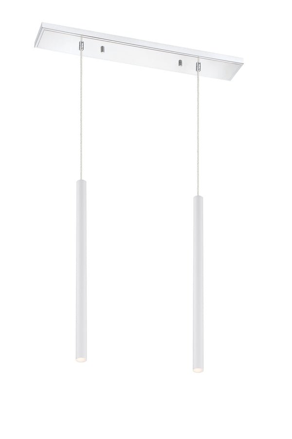 Forest 2 Light Island/Billiard in Chrome Finish