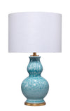 Whitney Ceramic Table Lamp, Blue