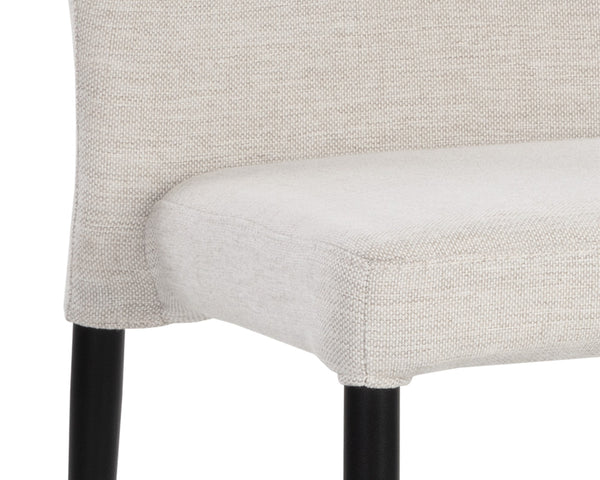 JAMES STACKABLE DINING CHAIR - CITY BEIGE