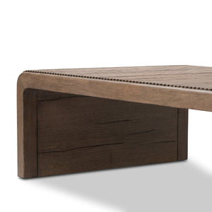 Leo Coffee Table in Rustic Grey