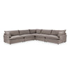 Caplan 5-Piece Modular Sectional Sofa - Elite Charcoal