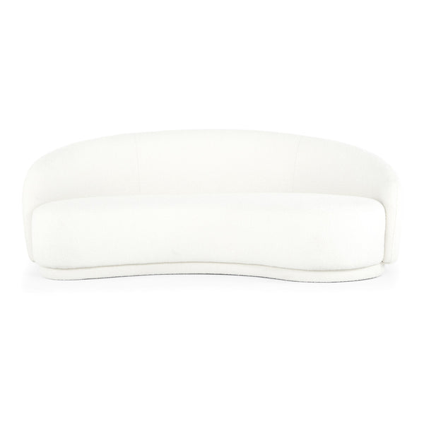 Moe's Excelsior Sofa in Cream Boucle