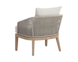 CAPRI LOUNGE CHAIR - DRIFT BROWN - PALAZZO CREAM