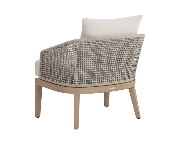CAPRI LOUNGE CHAIR - DRIFT BROWN - PALAZZO CREAM