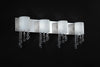 Jewel 4 Light Vanity  in Chrome Finish