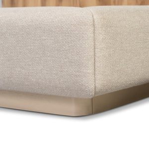 Lara Queen Bed in Natural Reclaimed French Oak