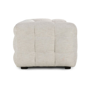 Walter Upholstered Sofa with Tufting in Beige