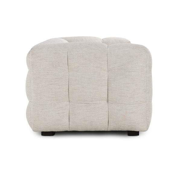 Walter Upholstered Sofa with Tufting in Beige