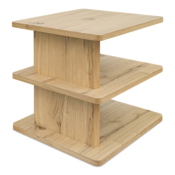 Casey Side Table in Rustic Oak