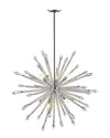 Soleia 10 Light Chandelier in Chrome  Finish