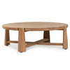 Aston Outdoor Round Coffee Table 48" in Teak