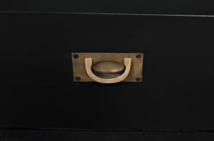 Vico Mahogany Dresser in Hand-Rubbed Black