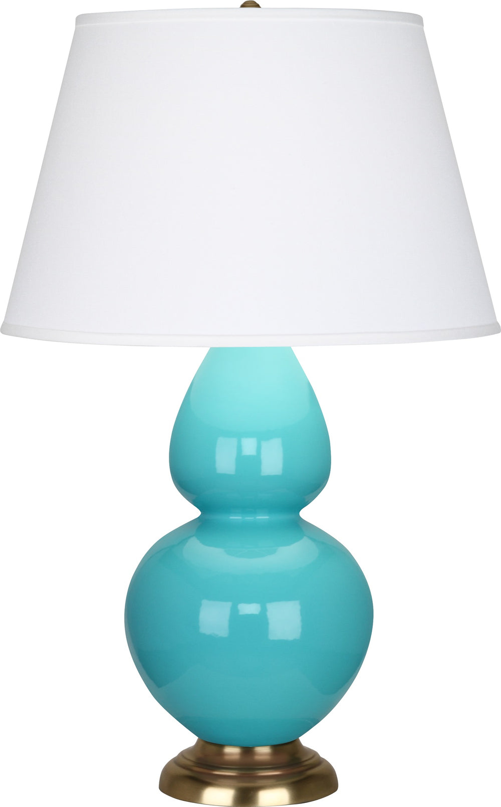 Egg Blue Double Gourd Table Lamp