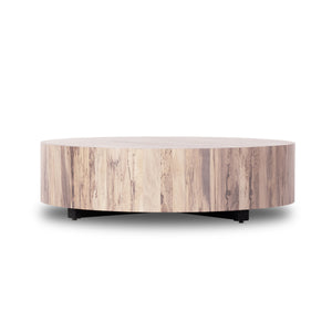 Hudson Large Coffee Table In Ashen Walnut