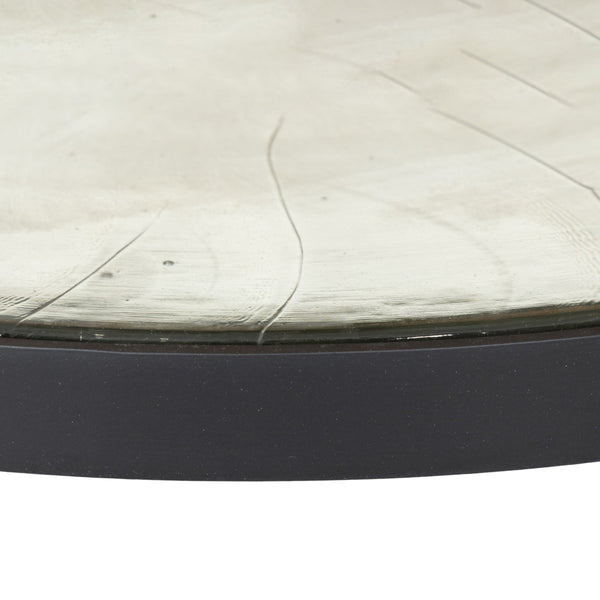Yoko Nesting Table - Clear Cast Glass
