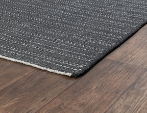 Indoor/Outdoor Yuma Rug Charcoal 8'x10'