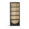 Higgs Bookcase - Brushed Ebony Oak Veneer