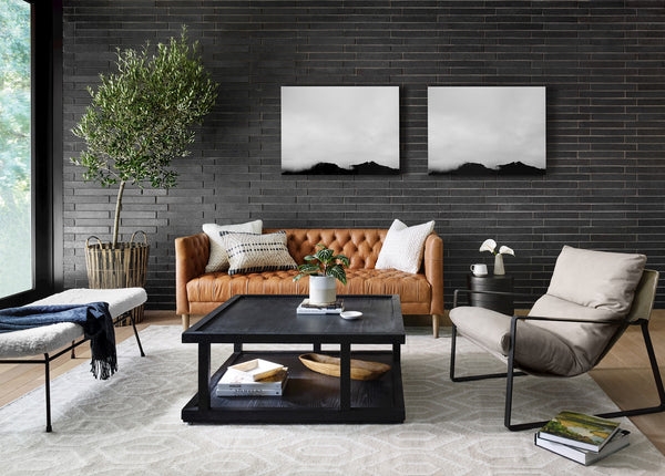 Williams Leather Sofa-75"-Nat Wash Camel