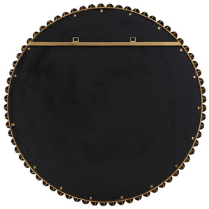Byzantine Round Gold Mirror