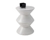 UNION END TABLE - WHITE