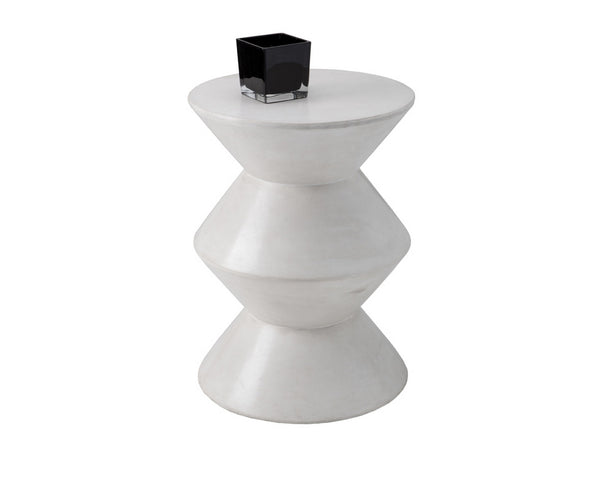 UNION END TABLE - WHITE