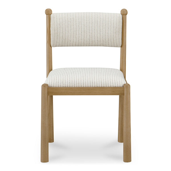 Villetta Dining Chair Set - Striped Upholstery