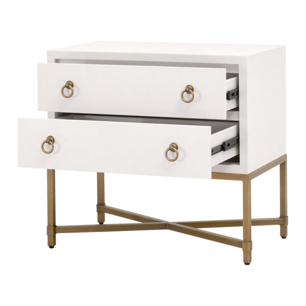 Strand Shagreen 2-Drawer Nightstand