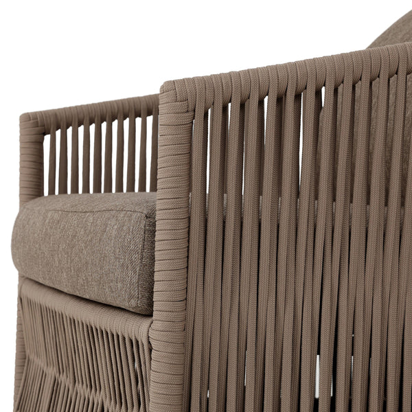 Porto Outdoor Swivel Chair - Ellor Brown