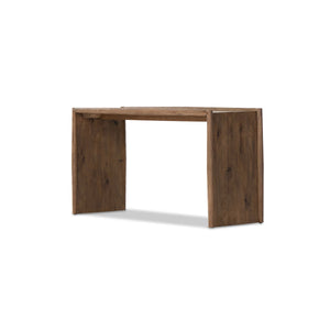 Glenview Console Table In Weathered Oak