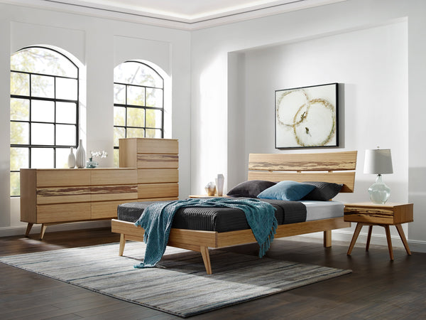Caramelized Azara King Platform Bed