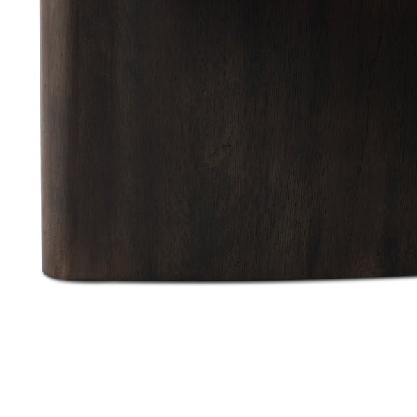 Toli Coffee Table In Wood - Smoked Black