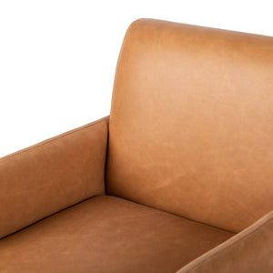 Amur Dining Armchair in Palermo Cognac