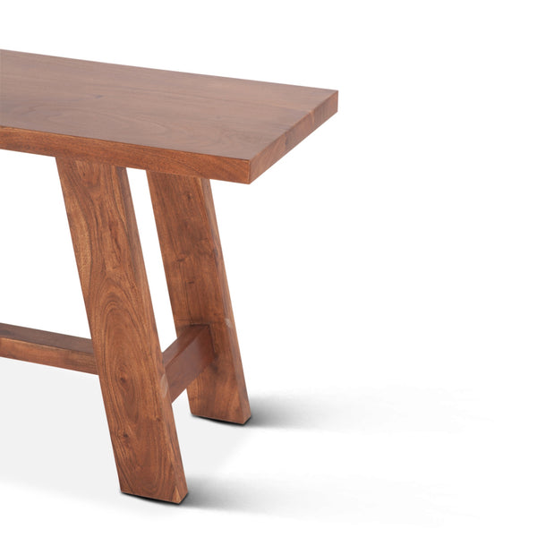 Savannah 60" Counter Bench, Cinnamon Brown