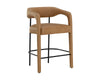 MAVIA COUNTER STOOL - LUDLOW SESAME LEATHER
