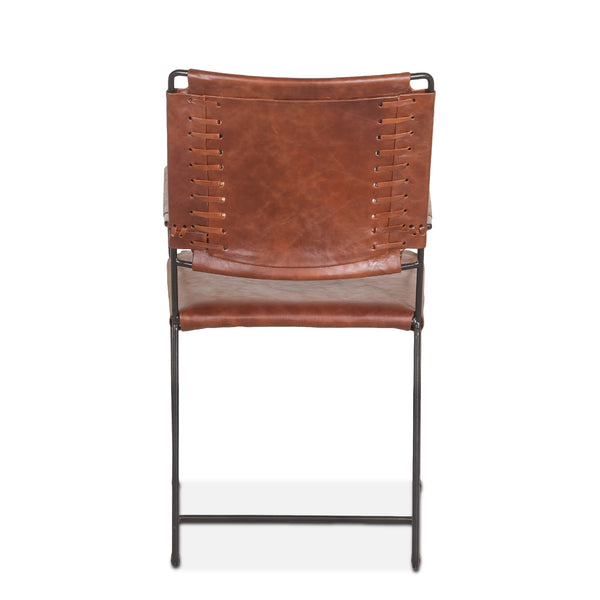 New York Arm Chair Tobacco Leather