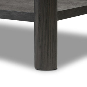 Roark Media Console - Ebony Oak Veneer